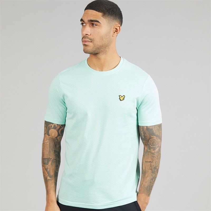 Lyle And Scott Vintage Mens T-Shirt Future Blue - Image 1