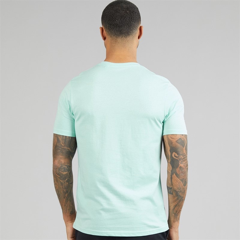 Lyle And Scott Vintage Mens T-Shirt Future Blue - Image 2