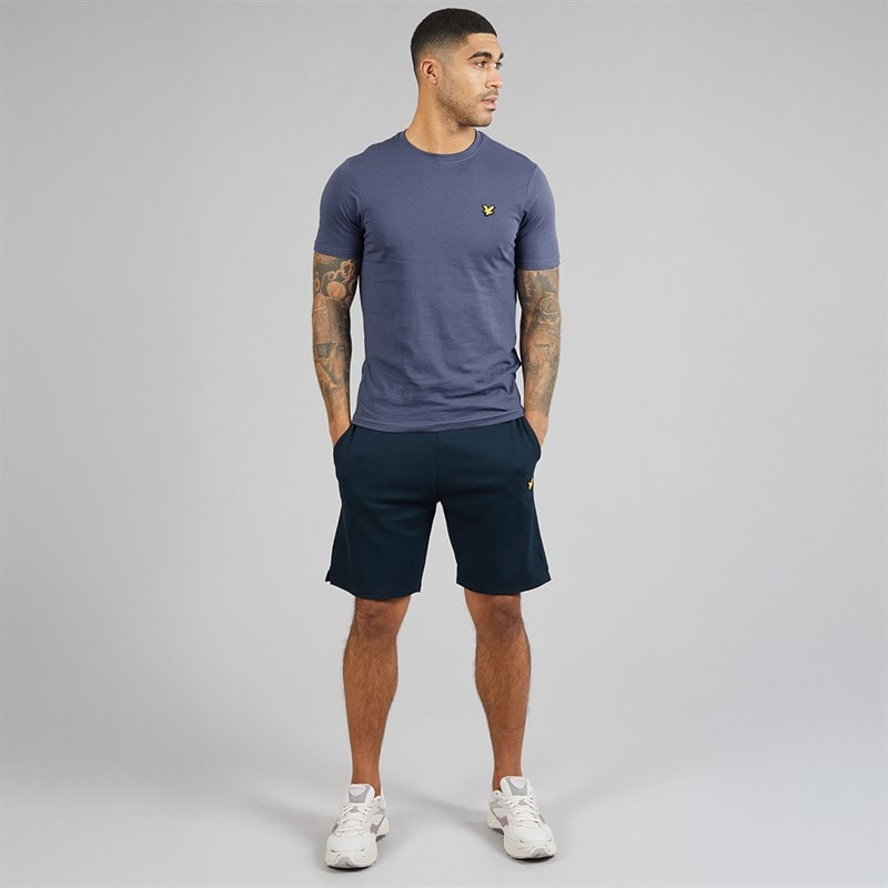 Lyle And Scott Vintage Mens T-Shirt Cool Indigo - Image 3