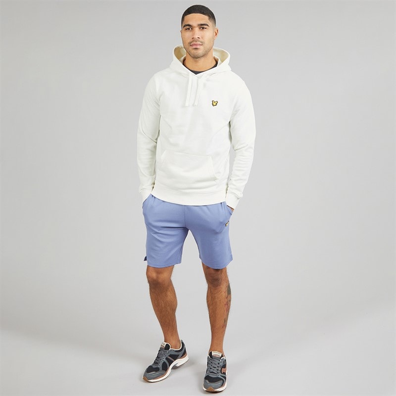 Lyle And Scott Vintage Mens Hoodie Chalk - Image 4