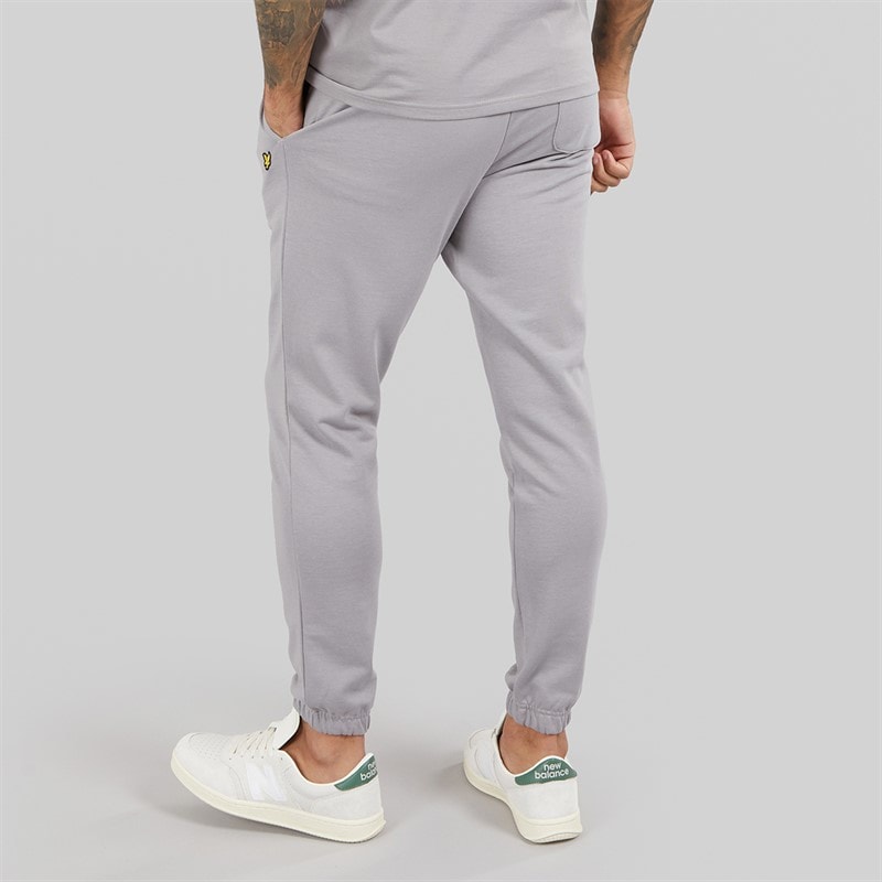 Lyle And Scott Vintage Mens Slim Joggers Gull Grey - Image 2