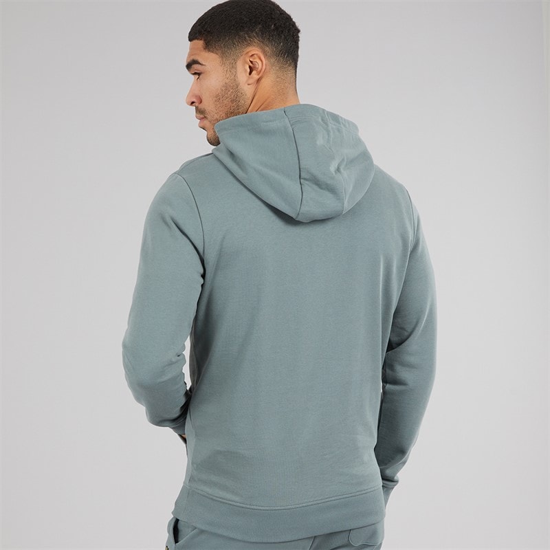 Lyle And Scott Vintage Mens Hoodie Green Mercurial - Image 2