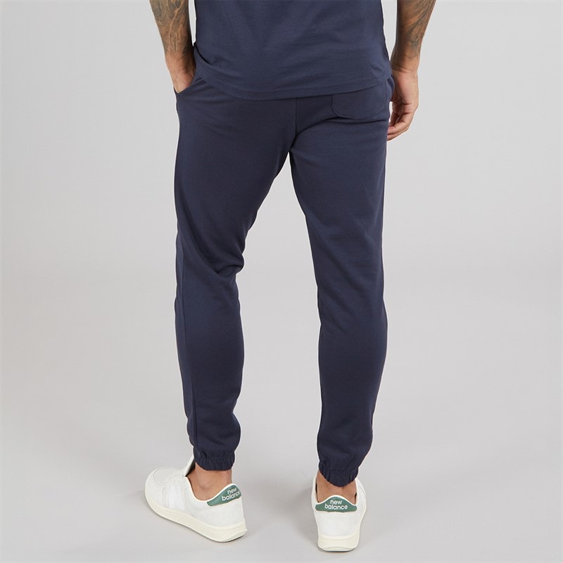 Lyle And Scott Vintage Mens Slim Joggers Blue Night - Image 2