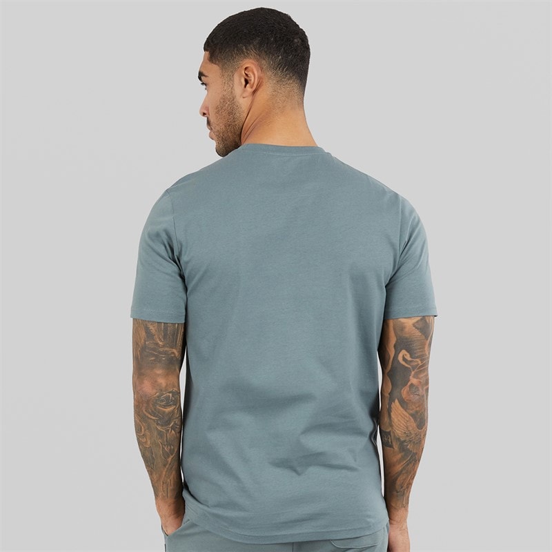 Lyle And Scott Vintage Mens T-Shirt Green Mercurial - Image 2