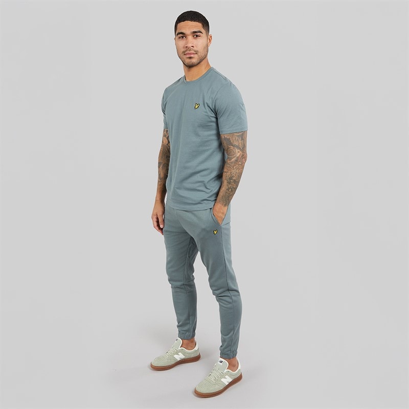 Lyle And Scott Vintage Mens T-Shirt Green Mercurial - Image 4
