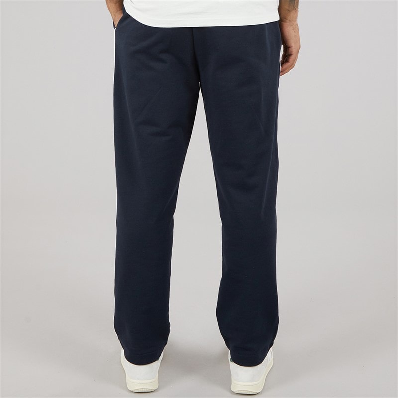 Lyle And Scott Vintage Mens Piped Straight Leg Track Bottoms Dark Navy - Image 2
