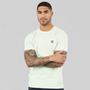 Lyle And Scott Vintage Mens Plain T-Shirt Blue Ice