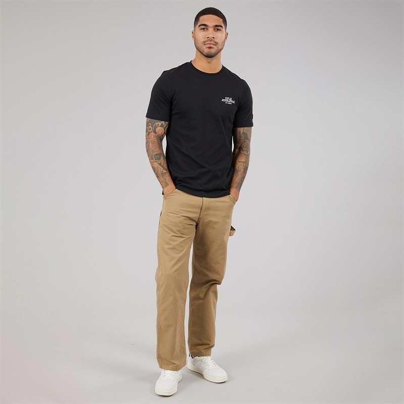 Lyle And Scott Vintage Mens Lyle T-Shirt Jet Black - Image 4