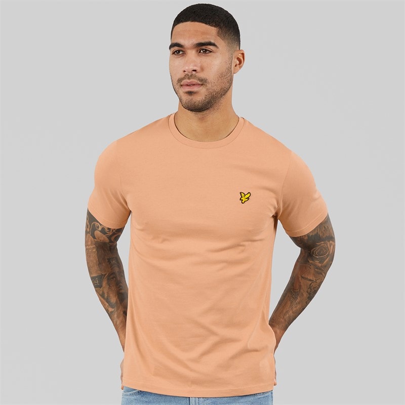 Lyle And Scott Vintage Mens Plain T-Shirt Barley