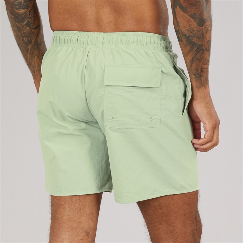 Lyle And Scott Vintage Mens Plain Swim Shorts Misty Sage - Image 2