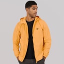 Lyle And Scott Vintage Mens Zip Through Hooded Jacket Honeycomb