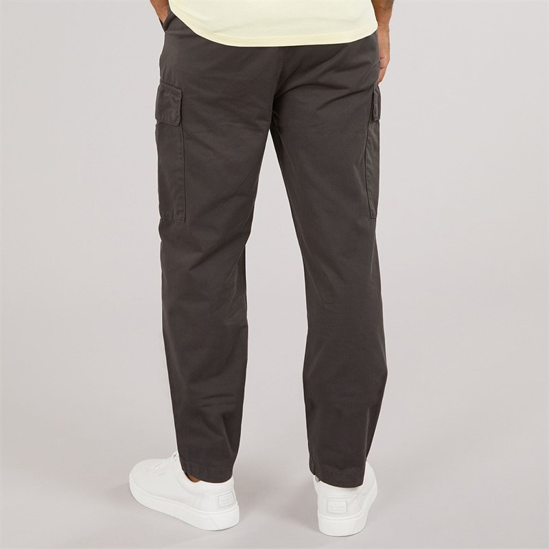 Lyle And Scott Vintage Mens Cargo Pocket Trousers Gunmetal - Image 2