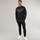 LUKE 1977 Mens Casa Tracksuit Black