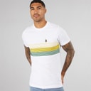 LUKE 1977 Mens Nashville T-Shirt White/Yellow/Myrtle