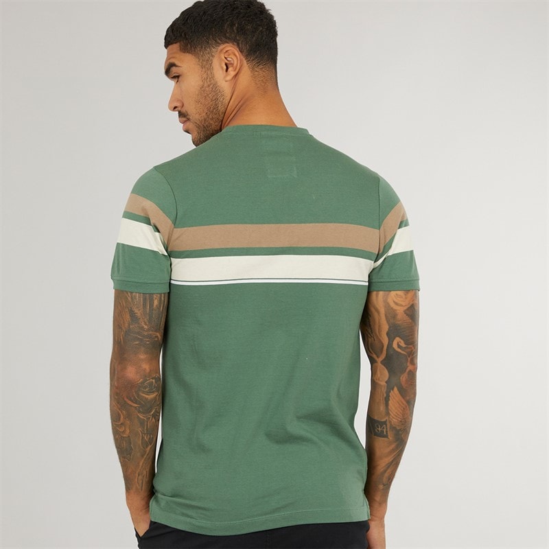 LUKE 1977 Mens Rio De Brazillia T-Shirt Myrtle - Image 2