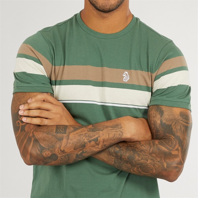 LUKE 1977 Mens Rio De Brazillia T-Shirt Myrtle - Image 3