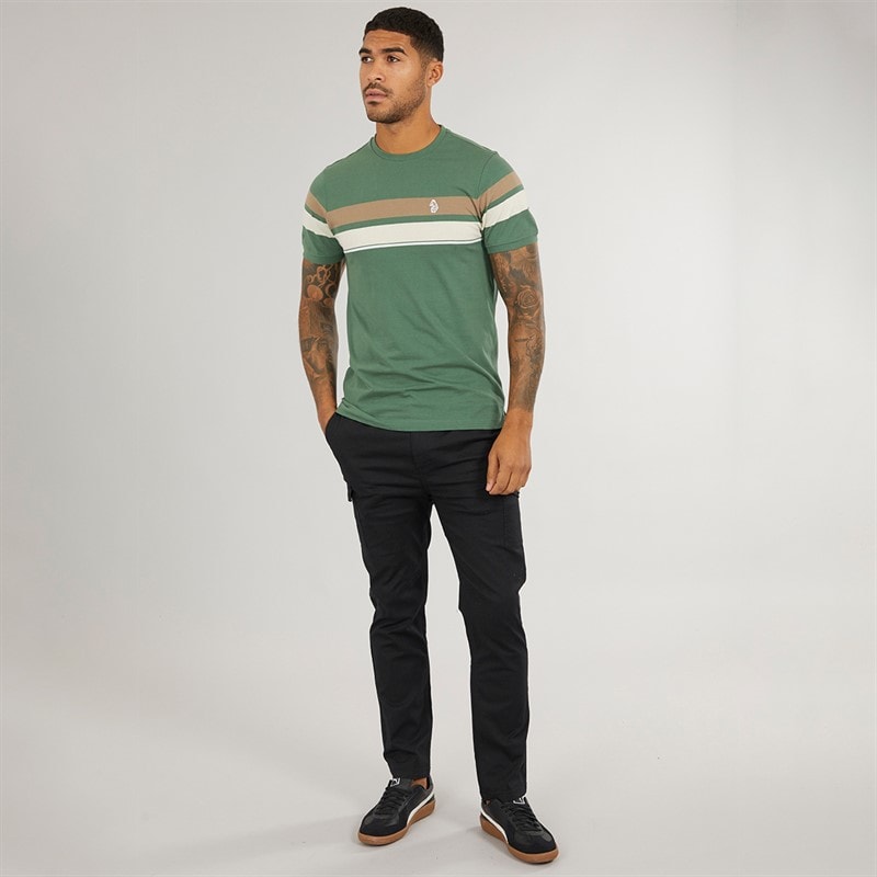 LUKE 1977 Mens Rio De Brazillia T-Shirt Myrtle - Image 4
