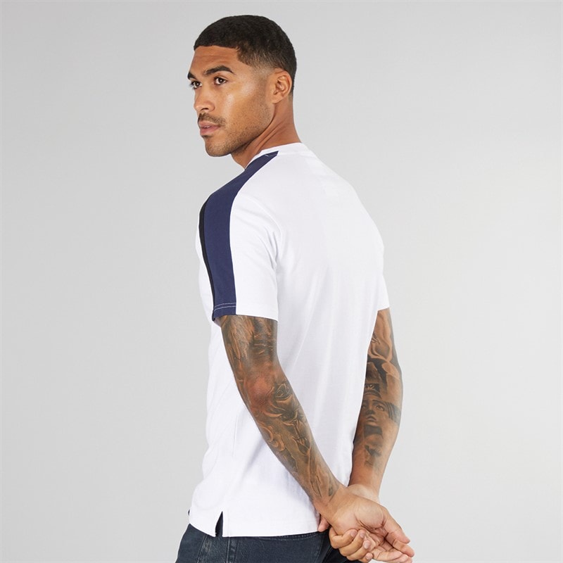 LUKE 1977 Mens Ciruela T-Shirt White - Image 2
