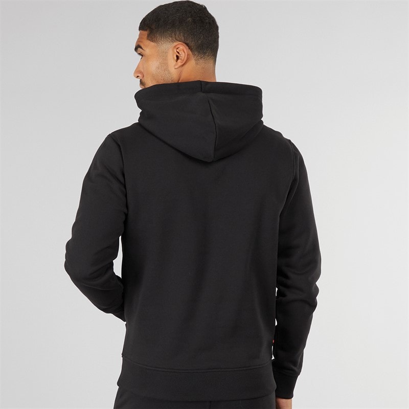 LUKE 1977 Mens Sneaker Freak Hoodie Black - Image 2