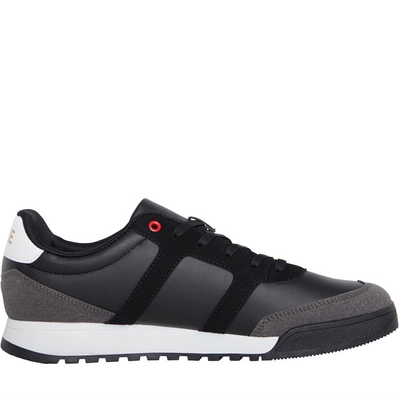 LUKE 1977 Mens Ray Trainers Black/Grey/White - Image 5