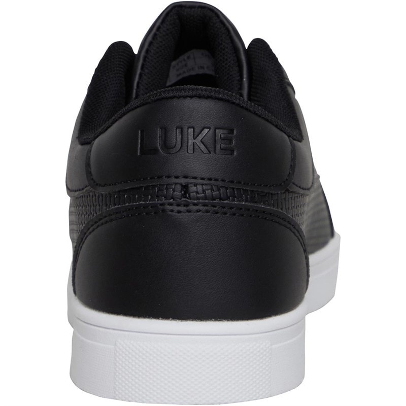 LUKE 1977 Mens Ortiz Trainers Black/White - Image 3