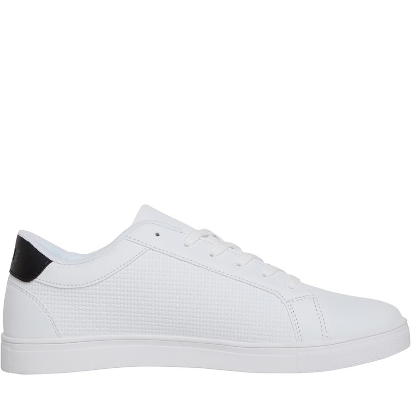 LUKE 1977 Mens Ortiz Trainers White/Black - Image 5