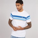 LUKE 1977 Mens Rio De Brazillia T-Shirt White/Ink Blue/Atlantic