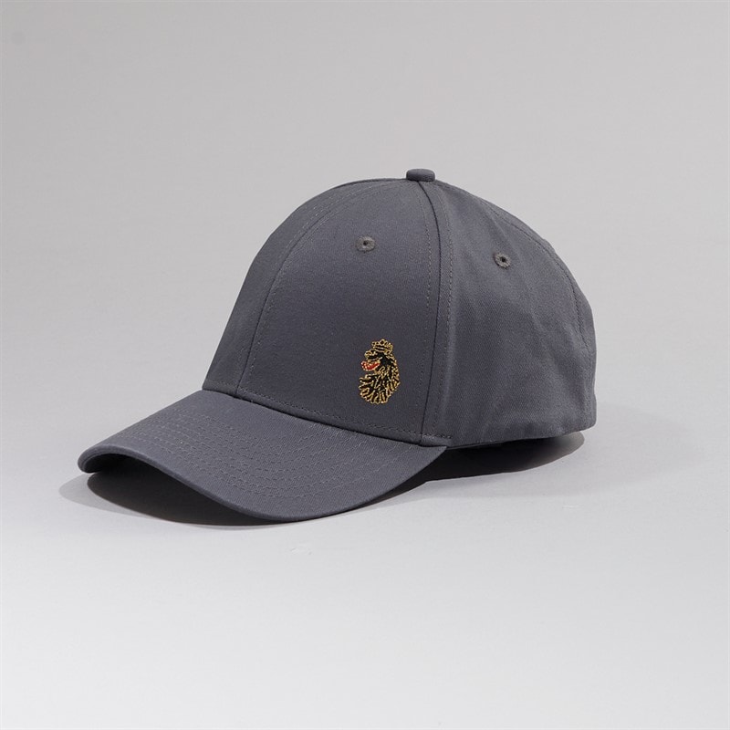 LUKE 1977 Mens 808 Skate Baseball Cap Graphite - Image 1