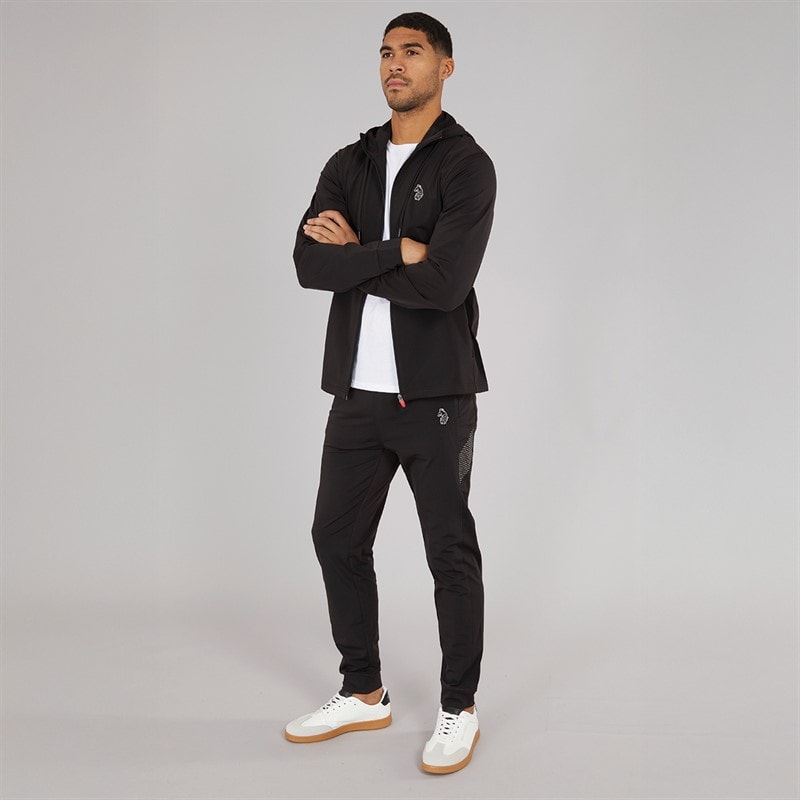 LUKE 1977 Mens Deload Tracksuit Black - Image 5