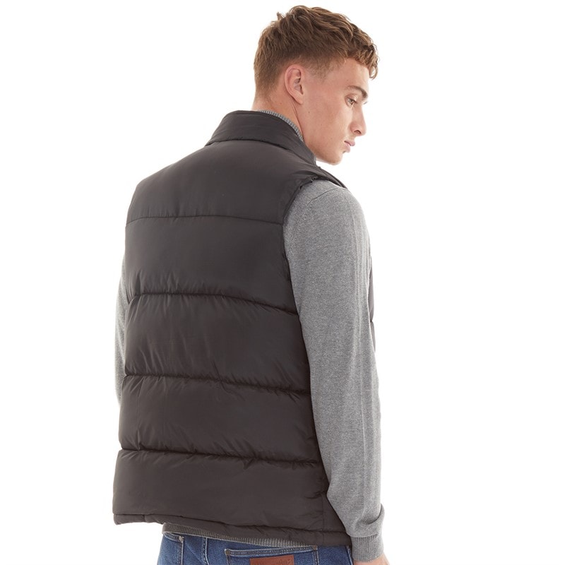 LUKE 1977 Mens Ataka Gilet Black - Image 2