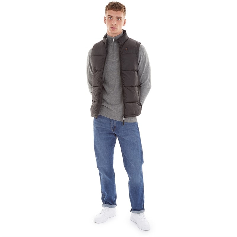 LUKE 1977 Mens Ataka Gilet Black - Image 3