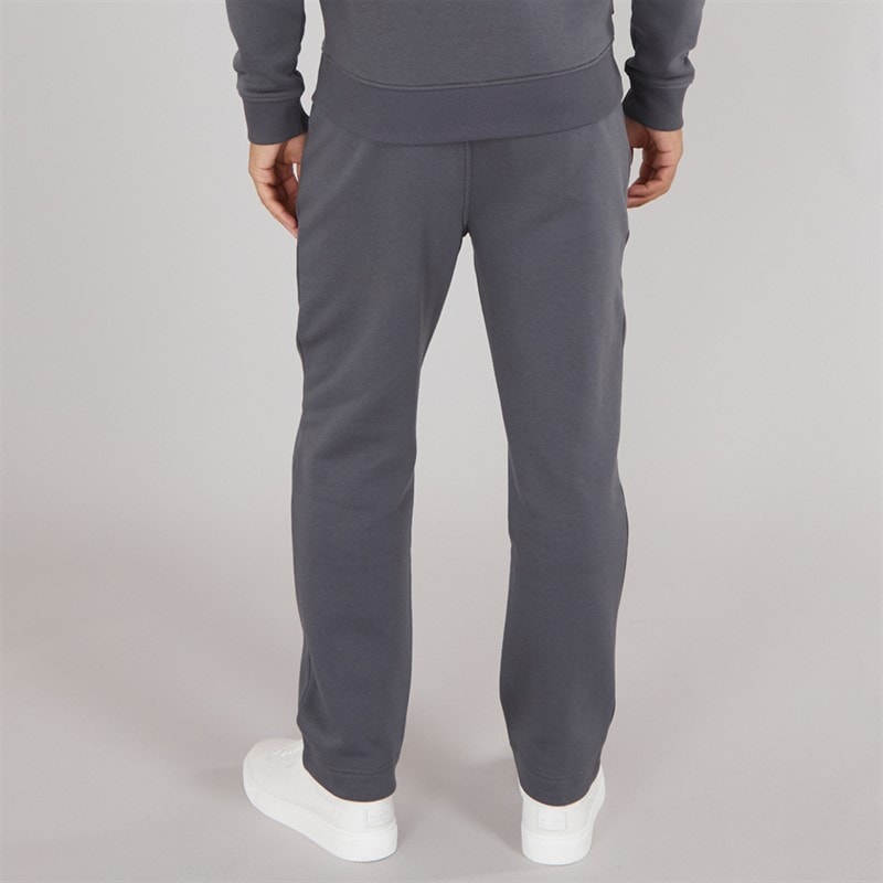LUKE 1977 Mens High Ground Open Cuff Joggers Charcoal - Image 2