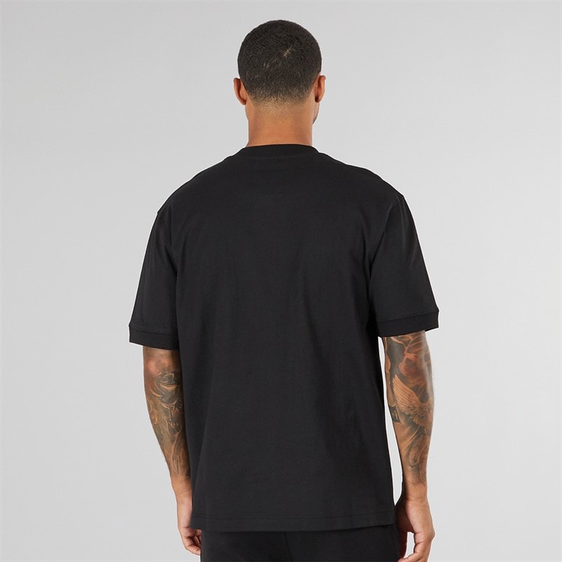 LUKE 1977 Mens Repose T-Shirt Black - Image 2