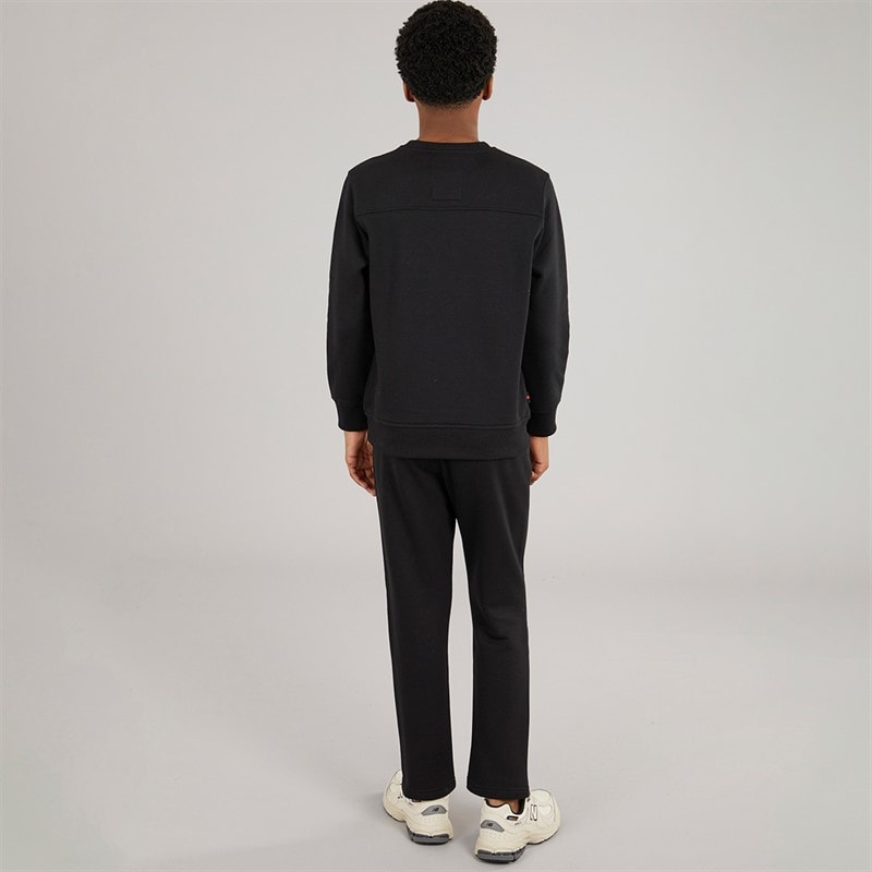 LUKE 1977 Boys Highground Tracksuit Black - Image 2