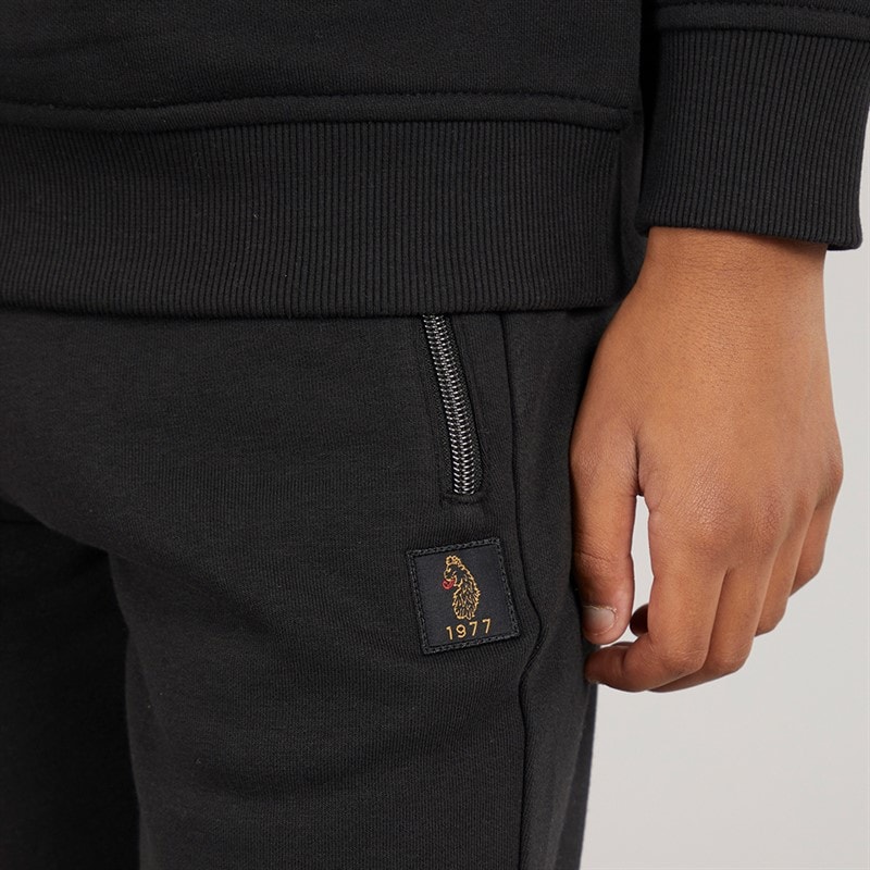LUKE 1977 Boys Highground Tracksuit Black - Image 5