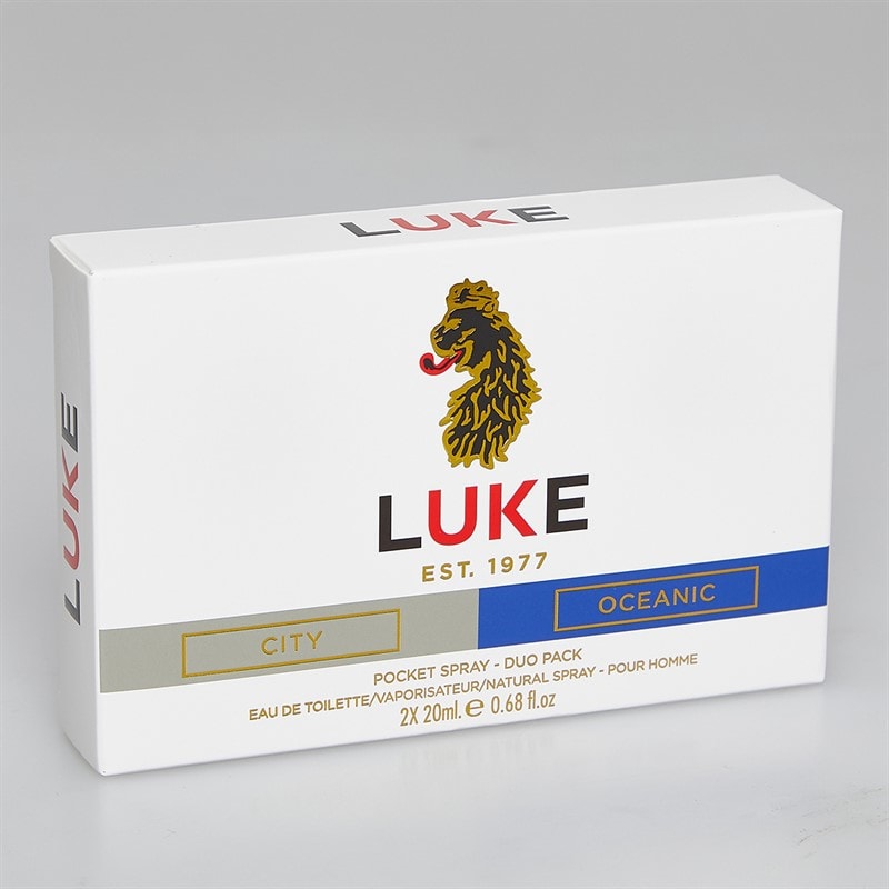 LUKE 1977 Mens Oceanic And City Fragrance Set Blue/Grey Blue/ Grey - Image 4