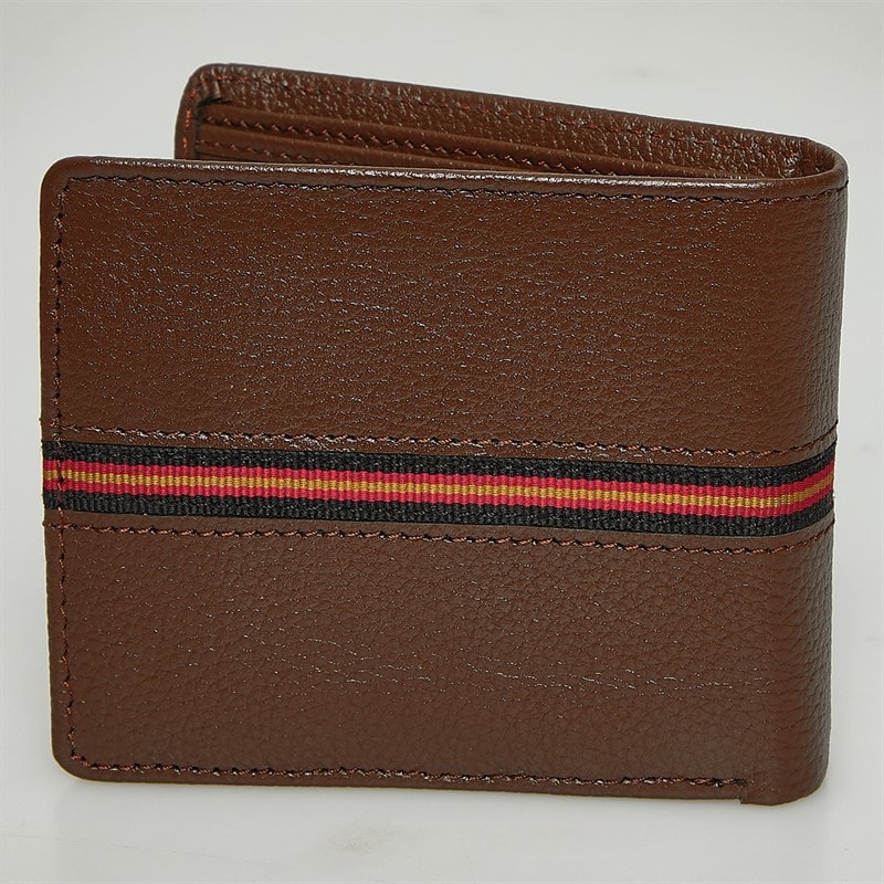 LUKE 1977 Mens Milled Wallet Brown - Image 3