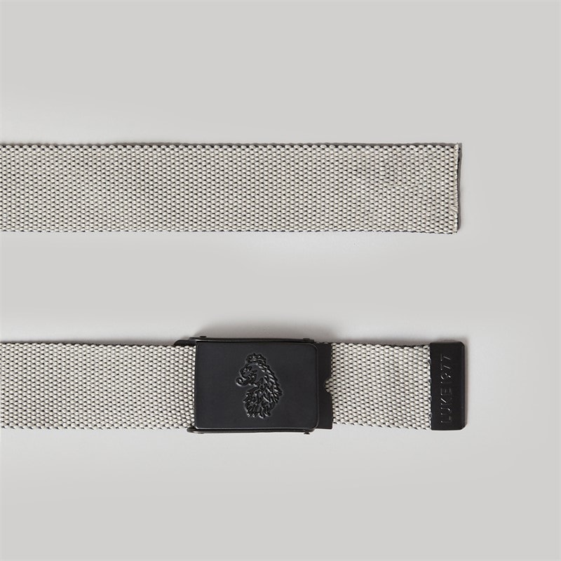 LUKE 1977 Mens Sunday Reversible Belt Black/Silver - Image 2