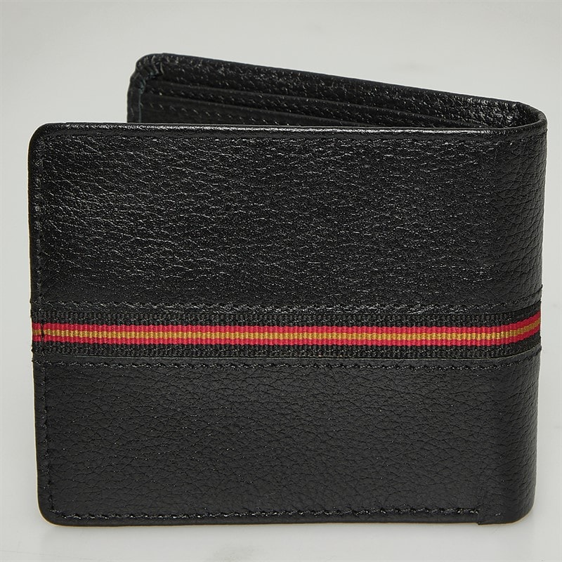 LUKE 1977 Mens Milled Wallet Black - Image 3