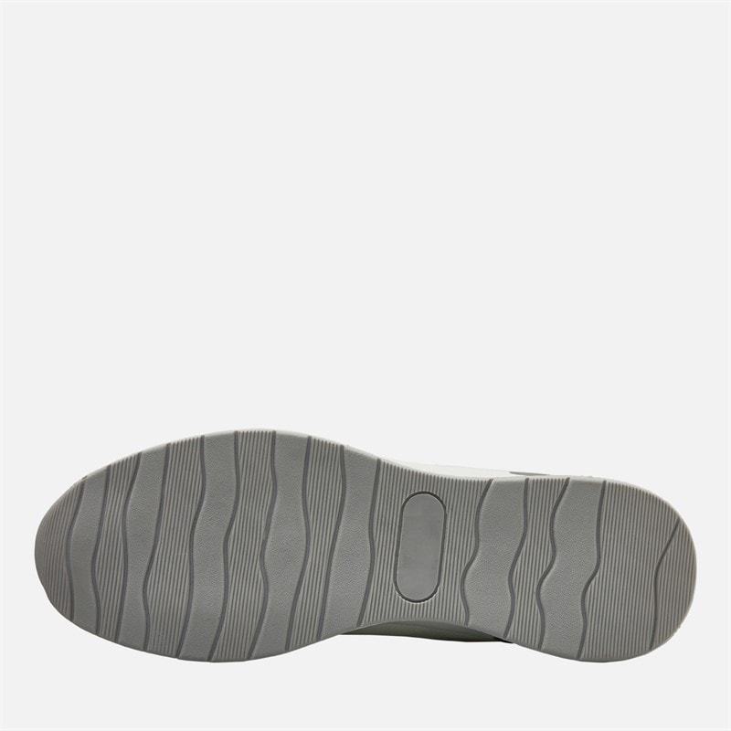 LUKE 1977 Mens Voodoo Ray Trainers White/Grey - Image 2
