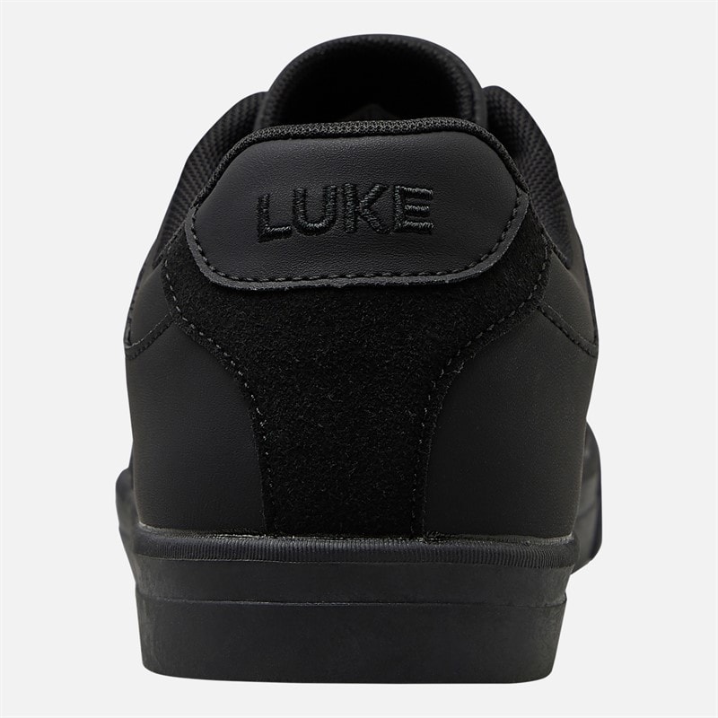 LUKE 1977 Mens Wells Trainers Black - Image 3