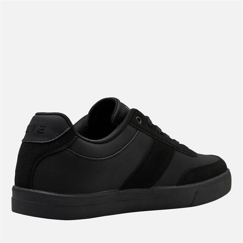 LUKE 1977 Mens Wells Trainers Black - Image 5