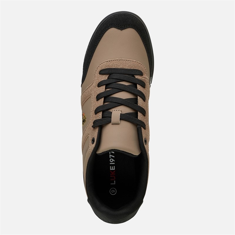 LUKE 1977 Mens Ray Trainers Hardnut/Black - Image 4