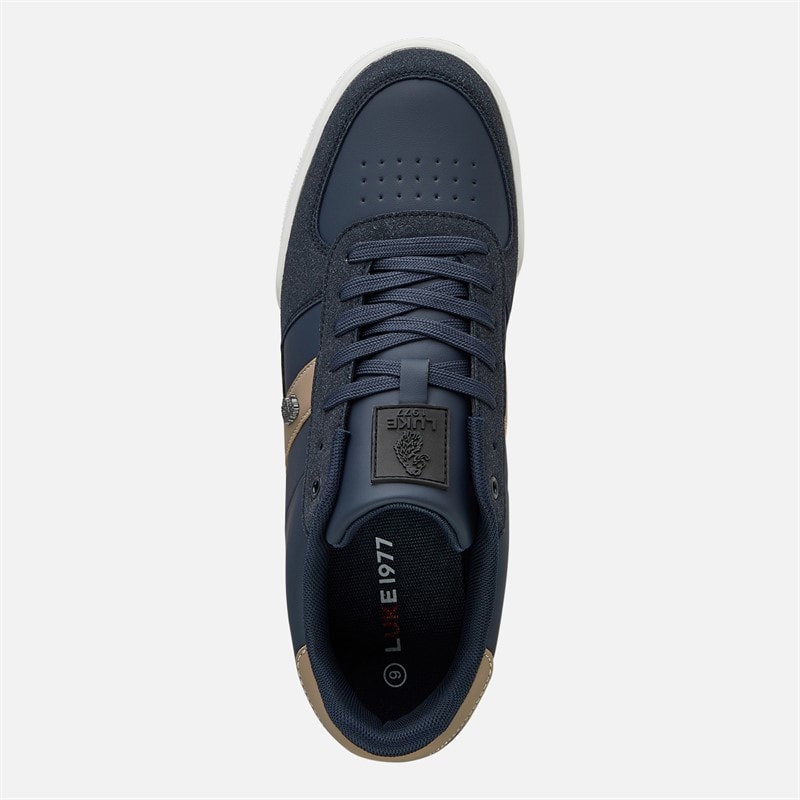 LUKE 1977 Mens Berto II Trainers Porpoise - Image 4