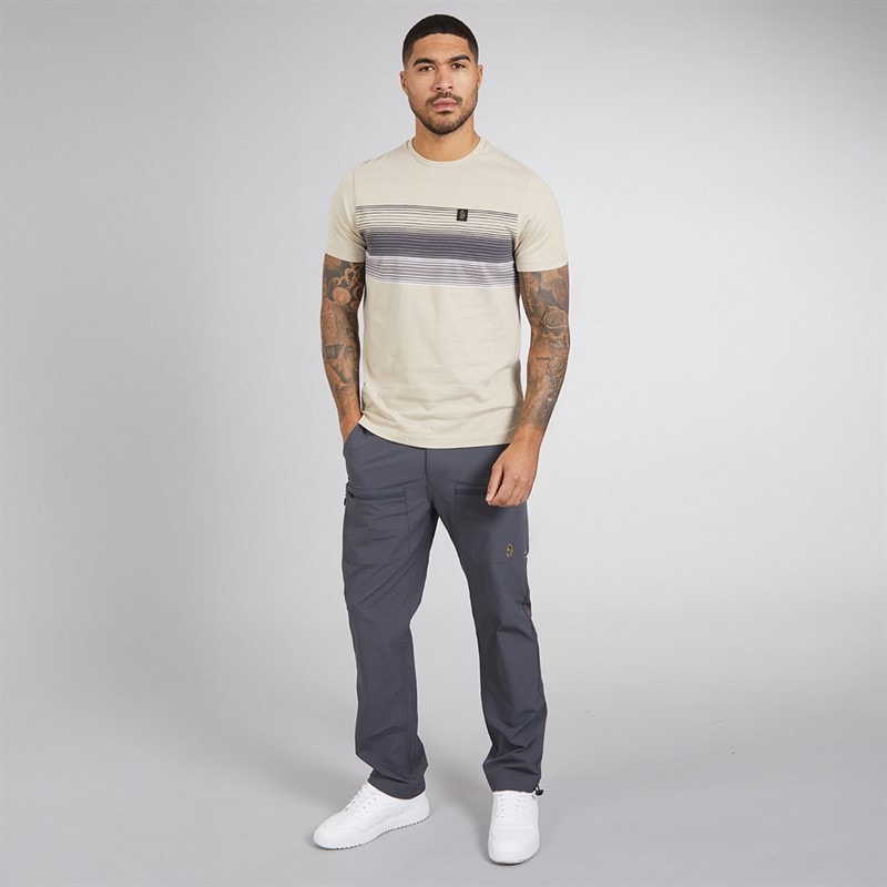 LUKE 1977 Mens Nashville 2500 T-Shirt Stone - Image 4