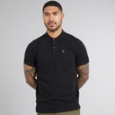 LUKE 1977 Mens Williams 2500 Polo Shirt Black