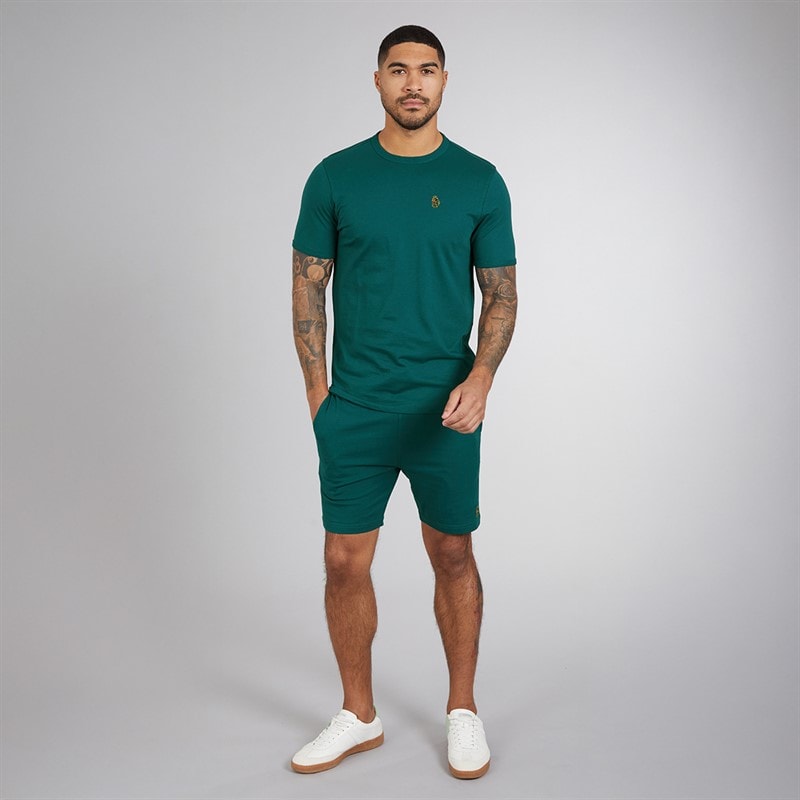 LUKE 1977 Mens Trousersnake T-Shirt And Shorts Set Atlantic - Image 4