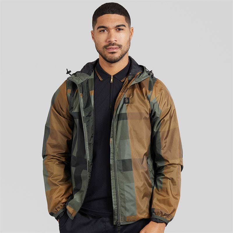 LUKE 1977 Mens Garnedd 1000 Jacket Sage/Charcoal/French Mustard - Image 1