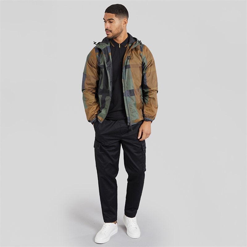 LUKE 1977 Mens Garnedd 1000 Jacket Sage/Charcoal/French Mustard - Image 4