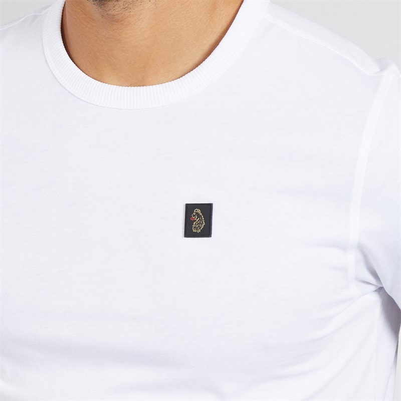 LUKE 1977 Mens Ciruella 2500 T-Shirt White - Image 3